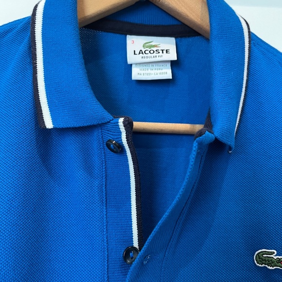 Lacoste Polo in size 3 - Picture 4 of 5